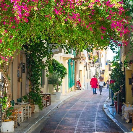 Athens Downtown Boho Apartment 1 Min From Metro Zewnętrze zdjęcie