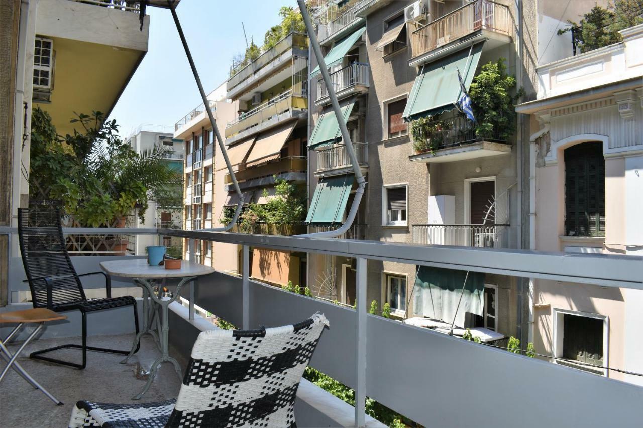 Athens Downtown Boho Apartment 1 Min From Metro Zewnętrze zdjęcie